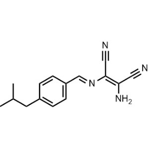 2-Amino-3-((4-isobutylbenzylidene)amino)but-2-enedinitrile|CS-1149947