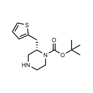 Tert-butyl (S)-2-(thiophen-2-ylmethyl)piperazine-1-carboxylate|CS-1150086