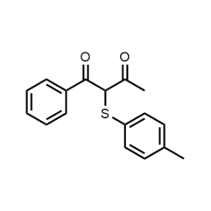 1-Phenyl-2-(P-tolylthio)butane-1,3-dione|CS-1150439