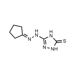 5-(2-Cyclopentylidenehydrazinyl)-2,4-dihydro-3H-1,2,4-triazole-3-thione|CS-1150516