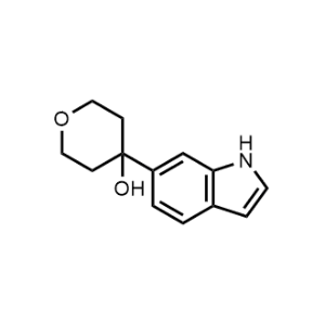 4-(1H-Indol-6-yl)tetrahydro-2H-pyran-4-ol|CS-1150554
