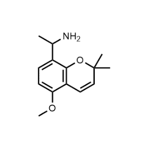 1-(5-Methoxy-2,2-dimethyl-2H-chromen-8-yl)ethan-1-amine|CS-1150599