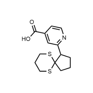 2-(6,10-Dithiaspiro[4.5]decan-1-yl)isonicotinic acid|CS-1150614