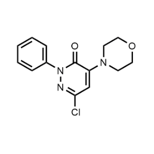 6-Chloro-4-morpholino-2-phenylpyridazin-3(2H)-one|CS-1150645