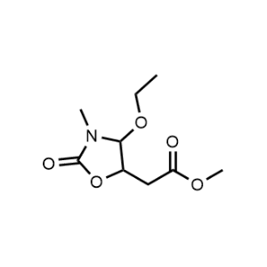Methyl 2-(4-ethoxy-3-methyl-2-oxooxazolidin-5-yl)acetate|CS-1150727