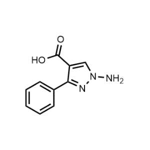 1-Amino-3-phenyl-1H-pyrazole-4-carboxylic acid|CS-1150801