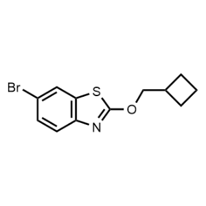 6-Bromo-2-(cyclobutylmethoxy)benzo[d]thiazole|CS-1150803
