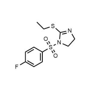 2-(Ethylthio)-1-((4-fluorophenyl)sulfonyl)-4,5-dihydro-1H-imidazole|CS-1150901