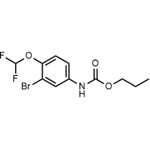 Propyl (3-bromo-4-(difluoromethoxy)phenyl)carbamate|CS-1150929