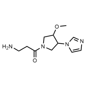 1-(3-(1H-Imidazol-1-yl)-4-methoxypyrrolidin-1-yl)-3-aminopropan-1-one|CS-1151140