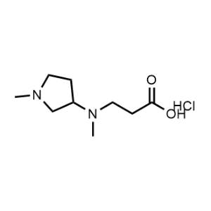 3-(Methyl(1-methylpyrrolidin-3-yl)amino)propanoic acid hydrochloride|CS-1151235