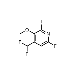 4-(Difluoromethyl)-6-fluoro-2-iodo-3-methoxypyridine|CS-1151359
