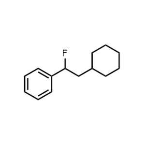 (2-Cyclohexyl-1-fluoroethyl)benzene|CS-1151540