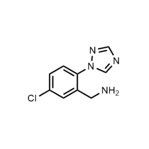(5-Chloro-2-(1H-1,2,4-triazol-1-yl)phenyl)methanamine|CS-1151588
