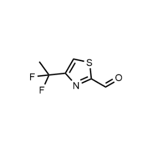 4-(1,1-Difluoroethyl)thiazole-2-carbaldehyde|CS-1151631