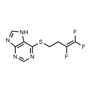 6-((3,4,4-Trifluorobut-3-en-1-yl)thio)-7H-purine|CS-1151650