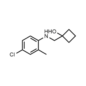 1-(((4-Chloro-2-methylphenyl)amino)methyl)cyclobutan-1-ol|CS-1151690