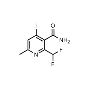 2-(Difluoromethyl)-4-iodo-6-methylnicotinamide|CS-1151693