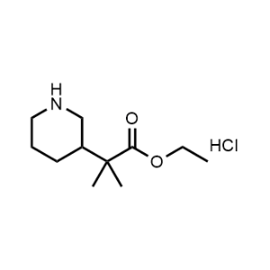 Ethyl 2-methyl-2-(piperidin-3-yl)propanoate hydrochloride|CS-1151728