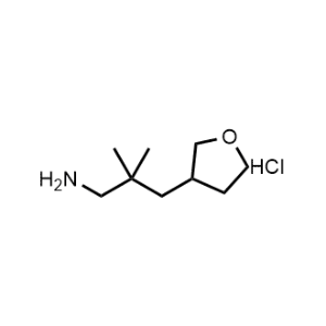 2,2-Dimethyl-3-(tetrahydrofuran-3-yl)propan-1-amine hydrochloride|CS-1151732