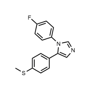 1-(4-Fluorophenyl)-5-(4-(methylthio)phenyl)-1H-imidazole|CS-1151745