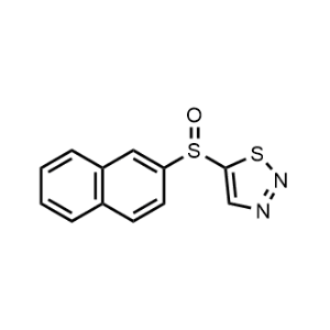 5-(Naphthalen-2-ylsulfinyl)-1,2,3-thiadiazole|CS-1151760