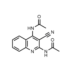 N,N'-(3-Cyanoquinoline-2,4-diyl)diacetamide|CS-1151764