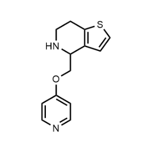 4-((Pyridin-4-yloxy)methyl)-4,5,6,7-tetrahydrothieno[3,2-c]pyridine|CS-1151781