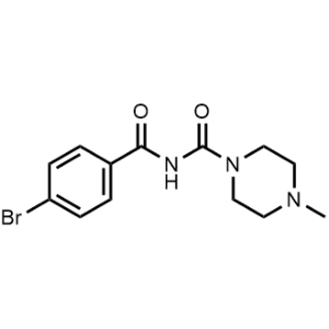 N-(4-Bromobenzoyl)-4-methylpiperazine-1-carboxamide|CS-1152152