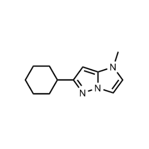 6-Cyclohexyl-1-methyl-1H-imidazo[1,2-b]pyrazole|CS-1152155
