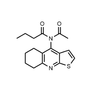 N-Acetyl-N-(5,6,7,8-tetrahydrothieno[2,3-b]quinolin-4-yl)butyramide|CS-1152223