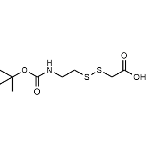 2-((2-((Tert-butoxycarbonyl)amino)ethyl)disulfanyl)acetic acid|CS-1152275
