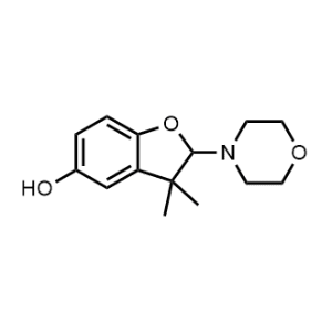 3,3-Dimethyl-2-morpholino-2,3-dihydrobenzofuran-5-ol|CS-1152331