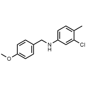 3-Chloro-N-(4-methoxybenzyl)-4-methylaniline|CS-1152348