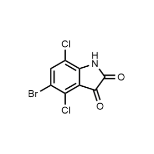 5-Bromo-4,7-dichloroindoline-2,3-dione|CS-1152359