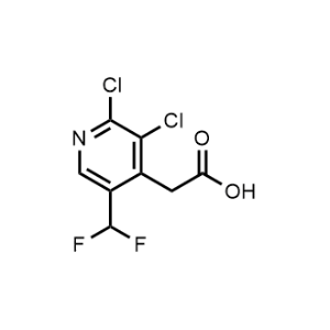 2-(2,3-Dichloro-5-(difluoromethyl)pyridin-4-yl)acetic acid|CS-1152581