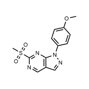 1-(4-Methoxyphenyl)-6-(methylsulfonyl)-1H-pyrazolo[3,4-d]pyrimidine|CS-1152586