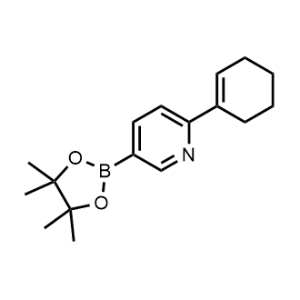 2-(Cyclohex-1-en-1-yl)-5-(4,4,5,5-tetramethyl-1,3,2-dioxaborolan-2-yl)pyridine|CS-1152627