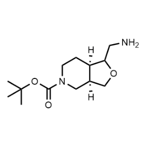 Tert-butyl (3aR,7aR)-1-(aminomethyl)hexahydrofuro[3,4-c]pyridine-5(3H)-carboxylate|CS-1152700