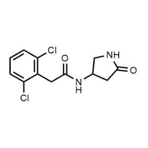 2-(2,6-Dichlorophenyl)-N-(5-oxopyrrolidin-3-yl)acetamide|CS-1152897