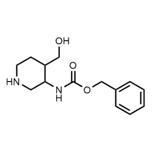 Benzyl (4-(hydroxymethyl)piperidin-3-yl)carbamate|CS-1152902