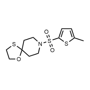 8-((5-Methylthiophen-2-yl)sulfonyl)-1-oxa-4-thia-8-azaspiro[4.5]decane|CS-1152924