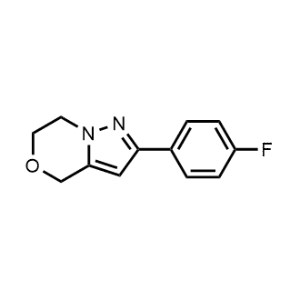2-(4-Fluorophenyl)-6,7-dihydro-4H-pyrazolo[5,1-c][1,4]oxazine|CS-1153145