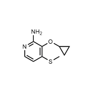 3-Cyclopropoxy-4-(methylthio)pyridin-2-amine|CS-1153191