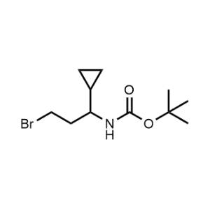 Tert-butyl (3-bromo-1-cyclopropylpropyl)carbamate|CS-1153438