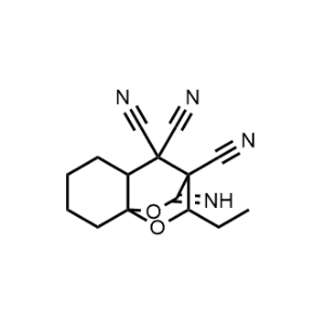 2-Ethyl-10-iminotetrahydro-8a,3-(epoxymethano)chromene-3,4,4(2H,4aH)-tricarbonitrile|CS-1153452