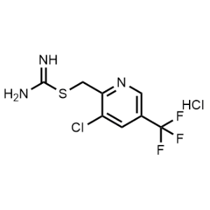 (3-Chloro-5-(trifluoromethyl)pyridin-2-yl)methyl carbamimidothioate hydrochloride|CS-1153492