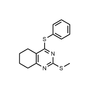 2-(Methylthio)-4-(phenylthio)-5,6,7,8-tetrahydroquinazoline|CS-1153566