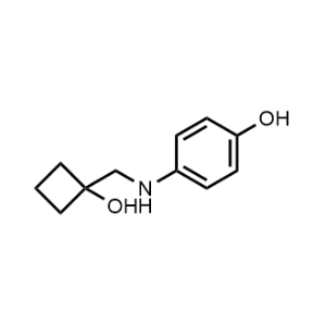 4-(((1-Hydroxycyclobutyl)methyl)amino)phenol|CS-1153598