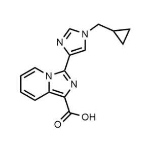 3-(1-(Cyclopropylmethyl)-1H-imidazol-4-yl)imidazo[1,5-a]pyridine-1-carboxylic acid|CS-1153612